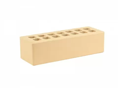 Кирпич лицевой Железногорский 0,7НФ соломенный гладкий купить в "Строй-Ресурсе"