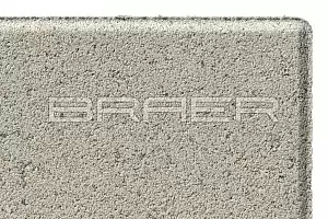 Тротуарная плитка Braer Сити Белый 600*300*80мм ТЕСТ фотография