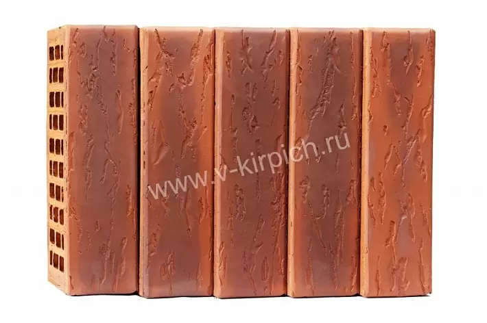 Кирпич лицевой Воротынск М150 1,0НФ кортен лайт руст (утолщ. лиц. стенка) купить в "Строй-Ресурсе"