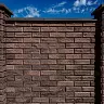 Забор BRICK Блок рядовой  красный купить в "Строй-Ресурсе"