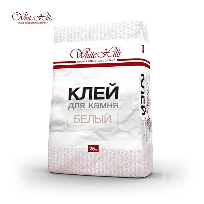 Клей для камня White Hills Белый 25 кг в "Строй-Ресурсе" Клей для камня White Hills Белый 25 кг купить в "Строй-Ресурсе"