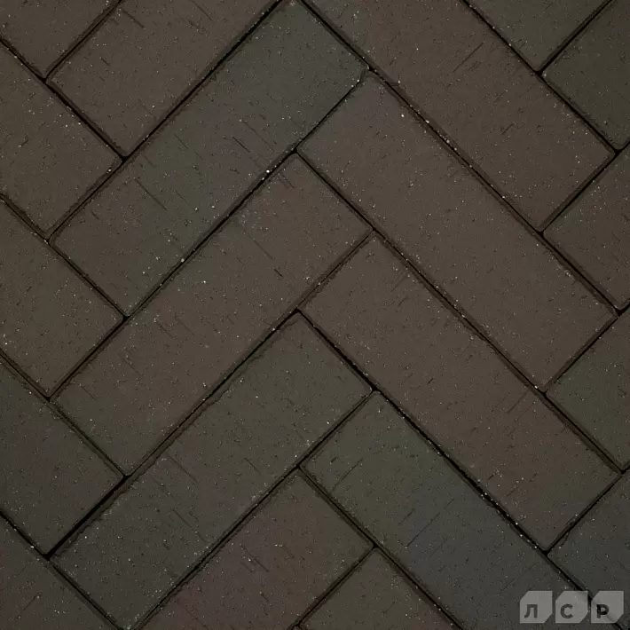 Клинкер тротуарный ЛСР 0,51НФ графитовый "Штутгард" лонг купить в "Строй-Ресурсе"