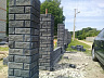 Забор BRICK Блок рядовой доборный венге купить в "Строй-Ресурсе"