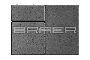 Тротуарная плитка Braer Старый город Ландхаус серый 80 мм фотография